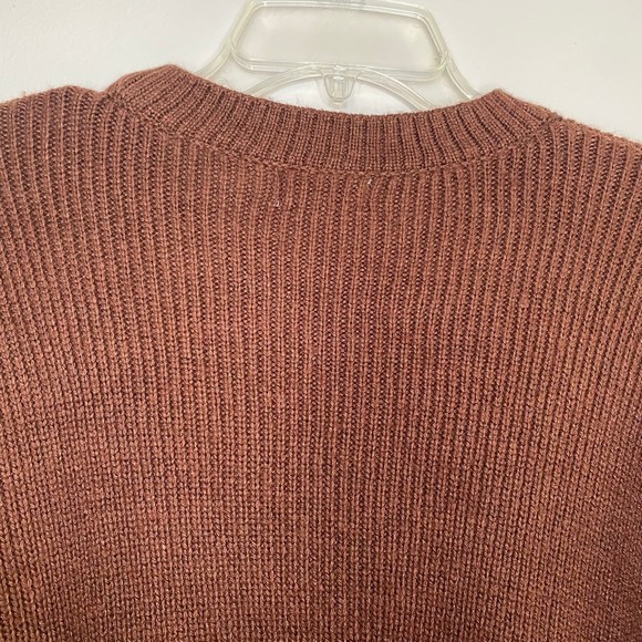 DANIELLE BERNSTEIN WEWOREWHAT Woman's size large L XL oversized shrug sweater - Picture 6 of 11